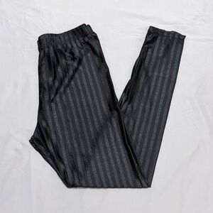 Translucent Striped Leggings